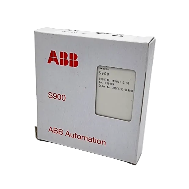 ABB DX910N ist ein flexibel konfigurierbares 8-Kanal Digital-I/O-Modul (DIO8) aus dem robusten S900 Remote-I/O-System.