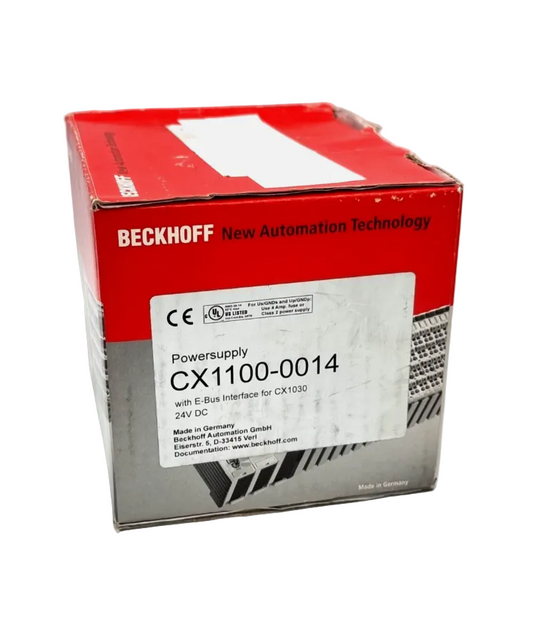 Beckhoff CX1100-0014 Netzteile und I/O-Schnittstellen für CX1030 Verpackung