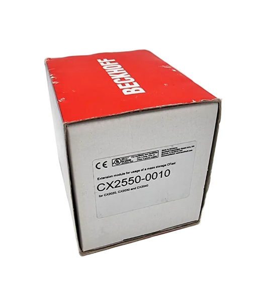 Beckhoff CX2550-0010 Erweiterungsmodul für CX20xx CFast-Einschub in Originalverpackung