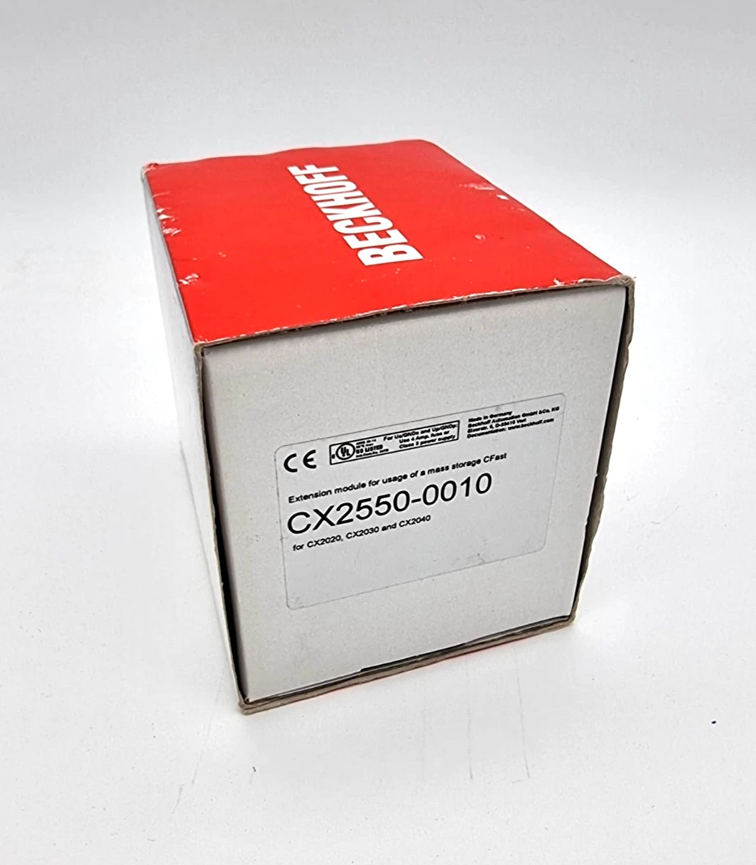 Beckhoff CX2550-0010 Erweiterungsmodul für CX20xx CFast-Einschub in Originalverpackung