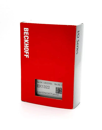 Beckhoff EK1322 P-Abzweig mit Einspeisung 2-Port-EtherCAT in original packaging
