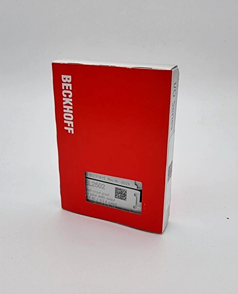Beckhoff EL2502 EtherCAT-Klemme 2-Kanal-PWM-Ausgang | sealed in original packaging