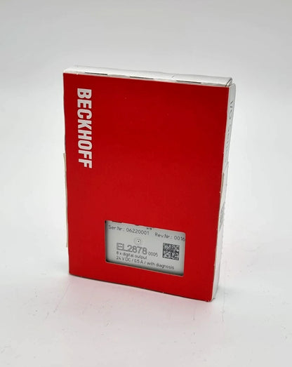 Product packaging of Beckhoff EL2878-0005 EtherCAT-Klemme 8-Kanal-Digital-Ausgang 24 V DC | sealed