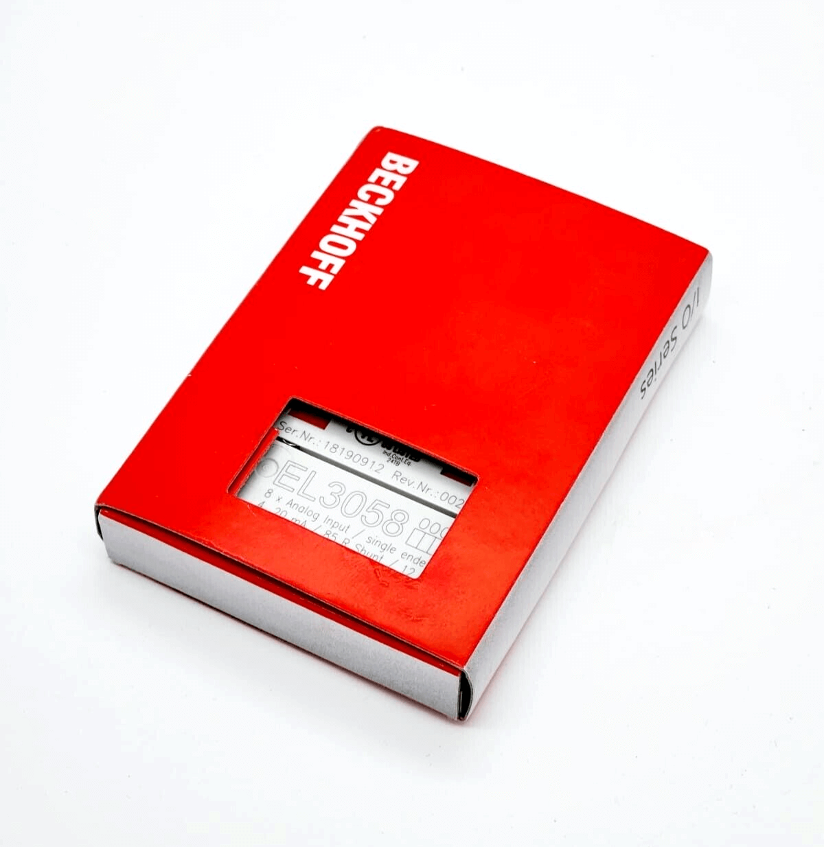 Beckhoff EL3058 EtherCAT-Klemme 8-Kanal-Analog-Eingang, single-ended in original packaging