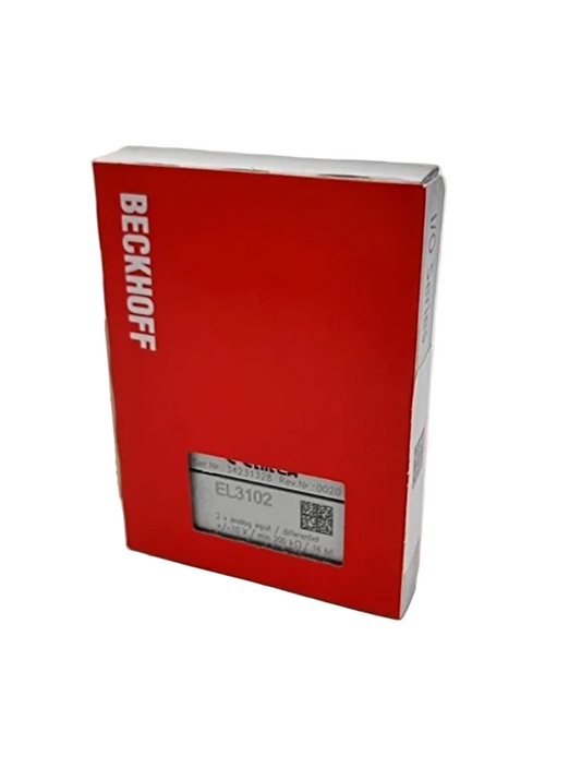 Beckhoff EL3102 EtherCAT-Klemme 2-Kanal-Analog-Eingang Spannung ±10 V | sealed in original packaging