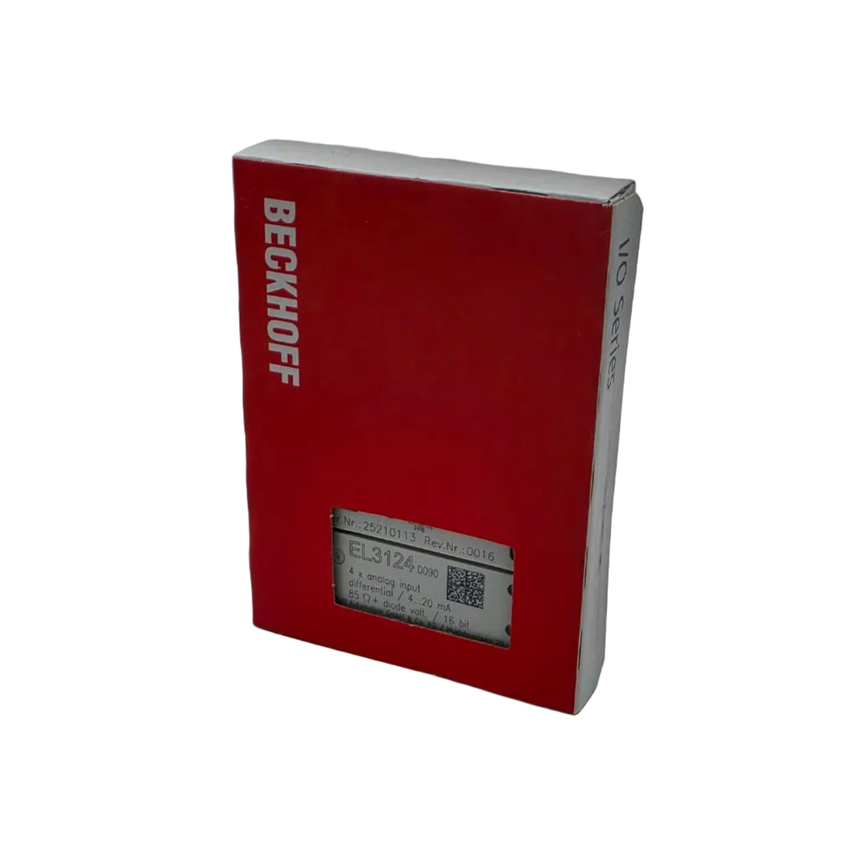 Beckhoff, EL3124-0090, EL3124, EtherCAT, EtherCAT-Klemme, TwinSAFE SC, TwinSAFE, Analog-Eingang, Analogeingang, Analog Input, 4-20mA, 4…20 mA, 4-Kanal, differentiell, 16 Bit, Distributed Clocks, FIR Filter, IIR Filter, Grenzwertüberwachung, E-Bus, TwinCAT, Safety, Sicherheitstechnik, Prozessautomation, Sensorik, Messwerterfassung, SPS, PLC, Industrieautomation, Automatisierungstechnik