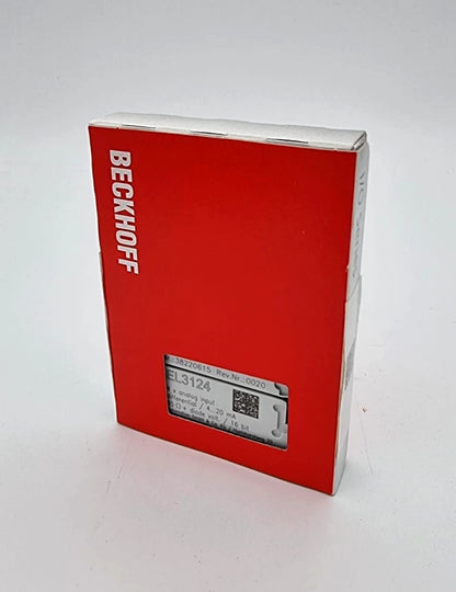 Beckhoff EL3124 EtherCAT-Klemme 4-Kanal-Analog-Eingang Strom 4…20 mA | sealed, originalverpackt und unbenutzt, in roter Verpackung