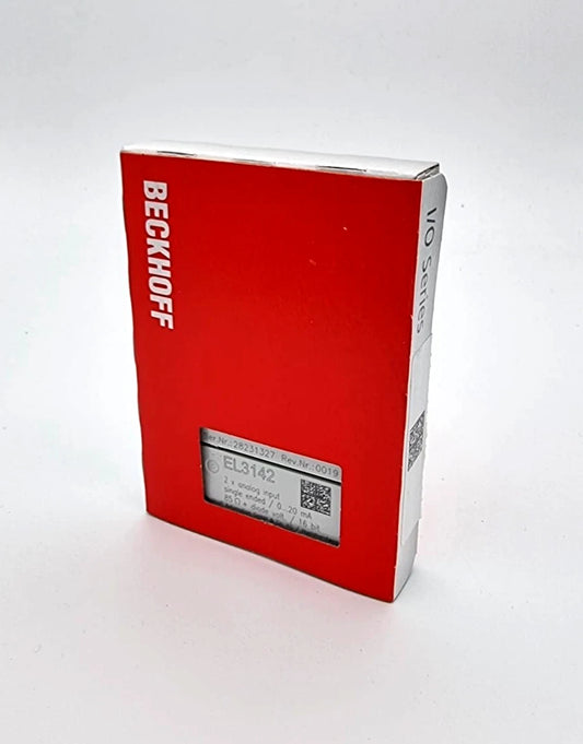 Beckhoff EL3142 EtherCAT-Klemme 2-Kanal-Analog-Eingang Strom 0…20 mA | sealed in original packaging