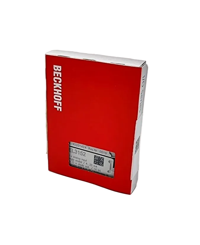 Beckhoff EL3152 EtherCAT-Klemme 2-Kanal-Analog-Eingang 4…20 mA 16 Bit | sealed in original packaging