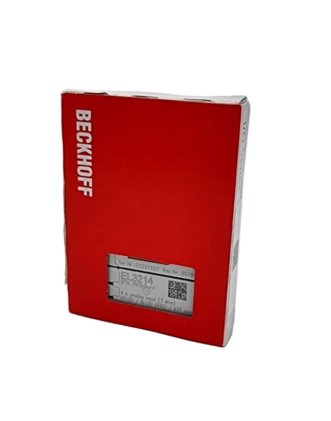 Beckhoff EL3214 EtherCAT-Klemme 4-Kanal-Analog-Eingang Temperatur | sealed in original packaging