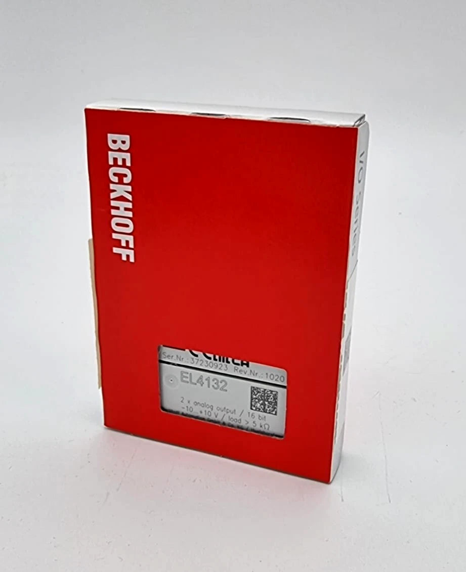 Beckhoff EL4132 EtherCAT-Klemme 2-Kanal-Analog-Ausgang Spannung | sealed in red packaging