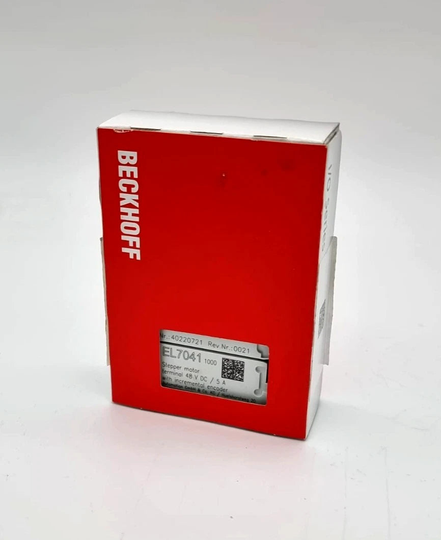 Beckhoff EL7041-1000 EtherCAT-Klemme 1-Kanal-Motion-Interface sealed in original packaging