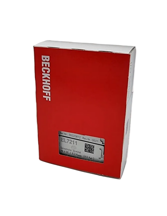 Beckhoff EL7211 EtherCAT-Klemme 1-Kanal-Motion-Interface Servomotor | sealed, new in original packaging, product side view