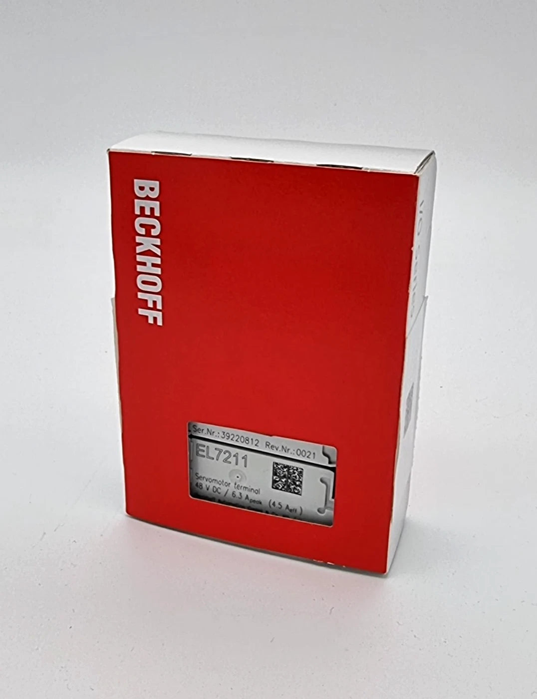Beckhoff EL7211 EtherCAT-Klemme 1-Kanal-Motion-Interface Servomotor | sealed, new in original packaging, product side view