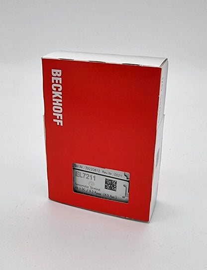 Beckhoff EL7211 EtherCAT-Klemme 1-Kanal-Motion-Interface Servomotor | sealed, new in original packaging, product side view