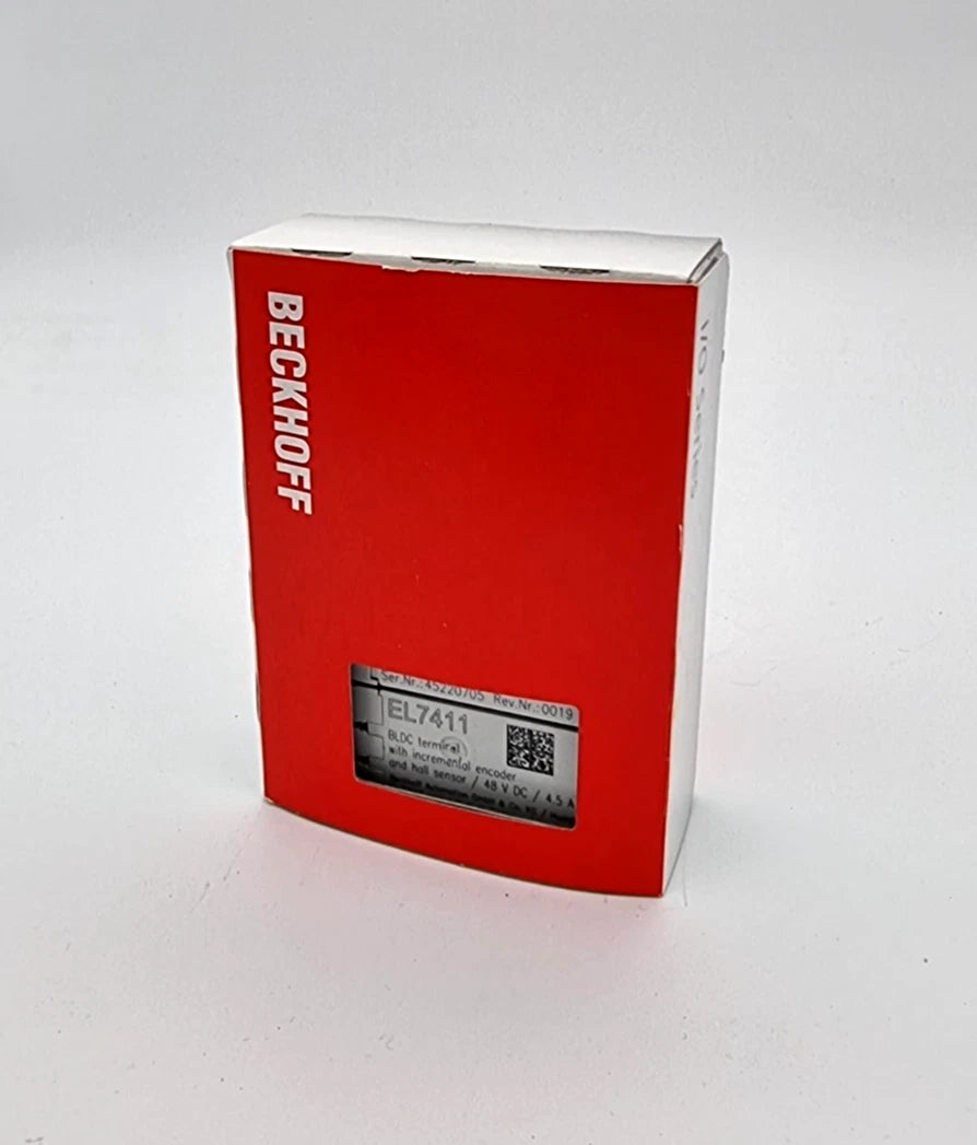 Beckhoff EL7411 EtherCAT-Klemme 1-Kanal-Motion-Interface BLDC-Motor | sealed in original packaging.