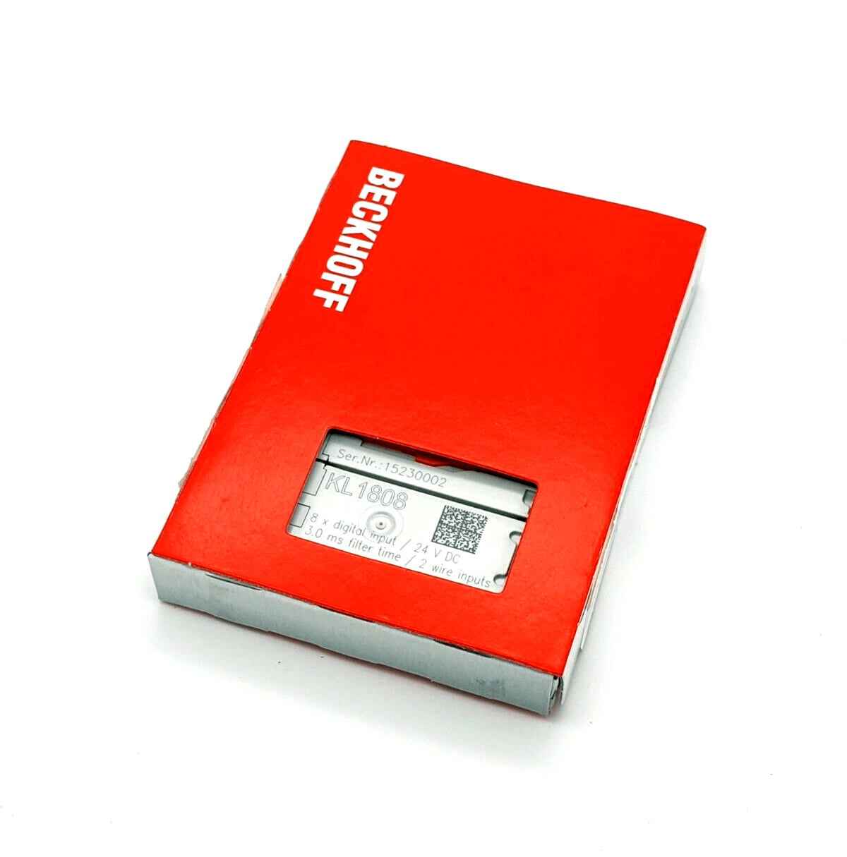 Beckhoff KL1808 Busklemme 8-Kanal-Digital-Eingang 24 V DC 3 ms in original red packaging