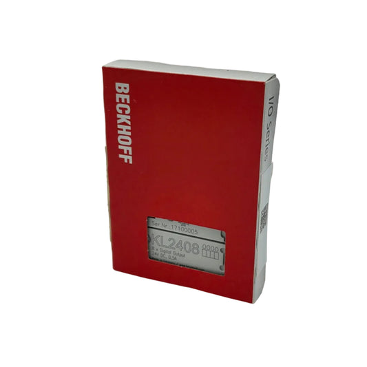 Beckhoff, KL2408, Busklemme, Digital-Ausgang, Digitalausgang, Ausgangsklemme, 8-Kanal, 8 Ausgänge, 24VDC, 0,5A, K-Bus, I/O-Modul, Automatisierung, Industrieautomation, Maschinenbau, Anlagenbau, Magnetventil, Aktorsteuerung, Hutschiene, IP20, ATEX, IECEx, sealed, neu, originalverpackt