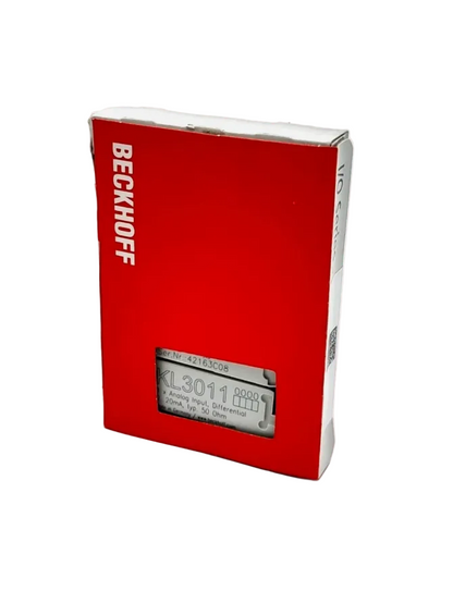 Beckhoff KL3011 Busklemme 1-Kanal-Analog-Eingang Strom 0…20 mA sealed in original packaging