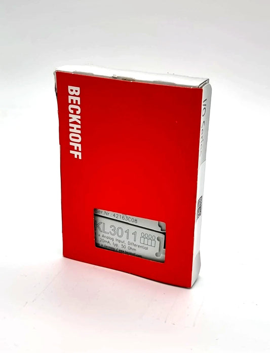 Beckhoff KL3011 Busklemme 1-Kanal-Analog-Eingang Strom 0…20 mA sealed in original packaging