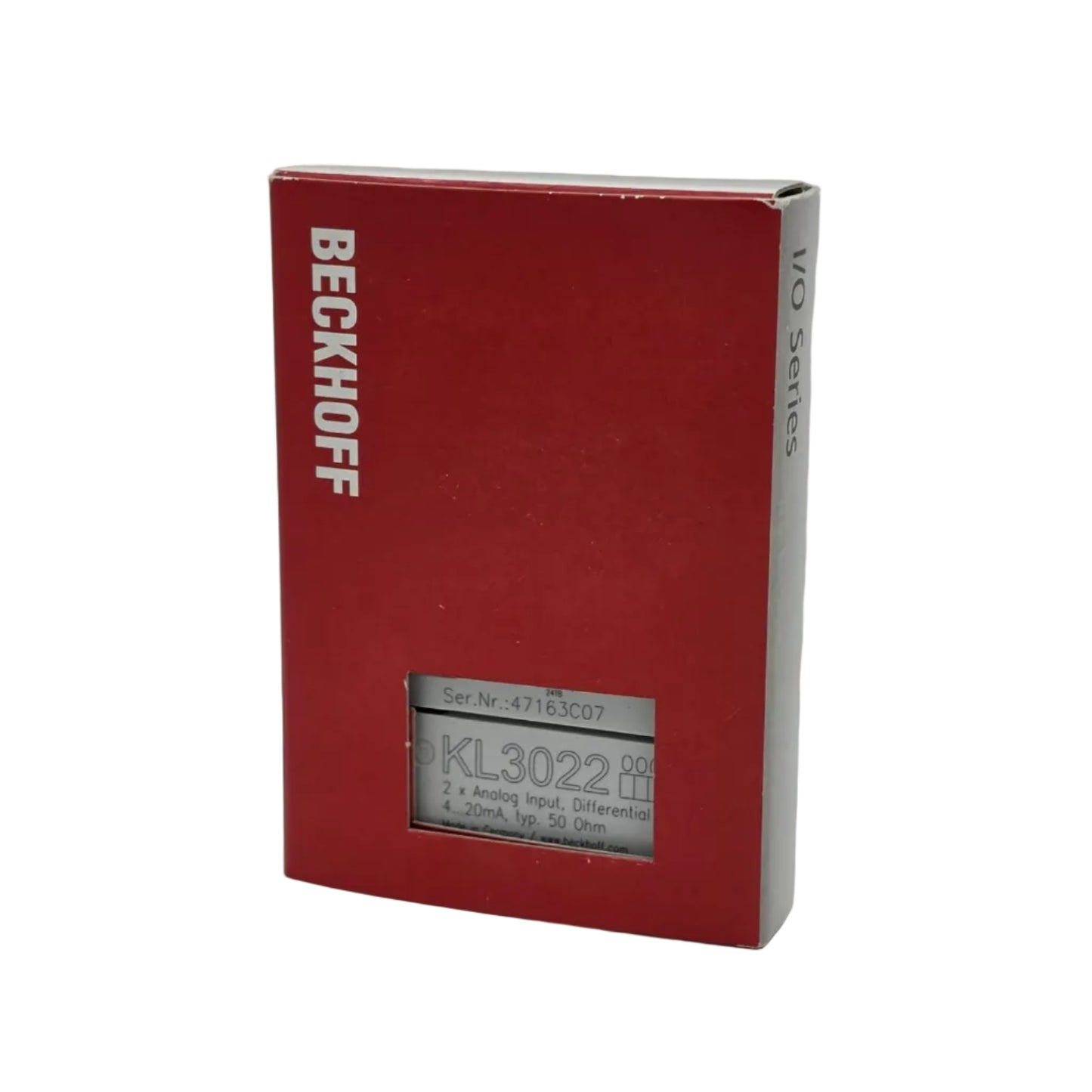 Beckhoff, KL3022, Analog-Eingang, 4-20mA, Strommessung, Busklemme, K-Bus, Prozessautomation, Industrieautomation