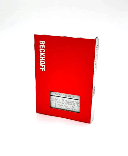 Beckhoff KL3356 Busklemme 1-Kanal-Analog-Eingang Messbrücke Vollbrücke | sealed in original packaging