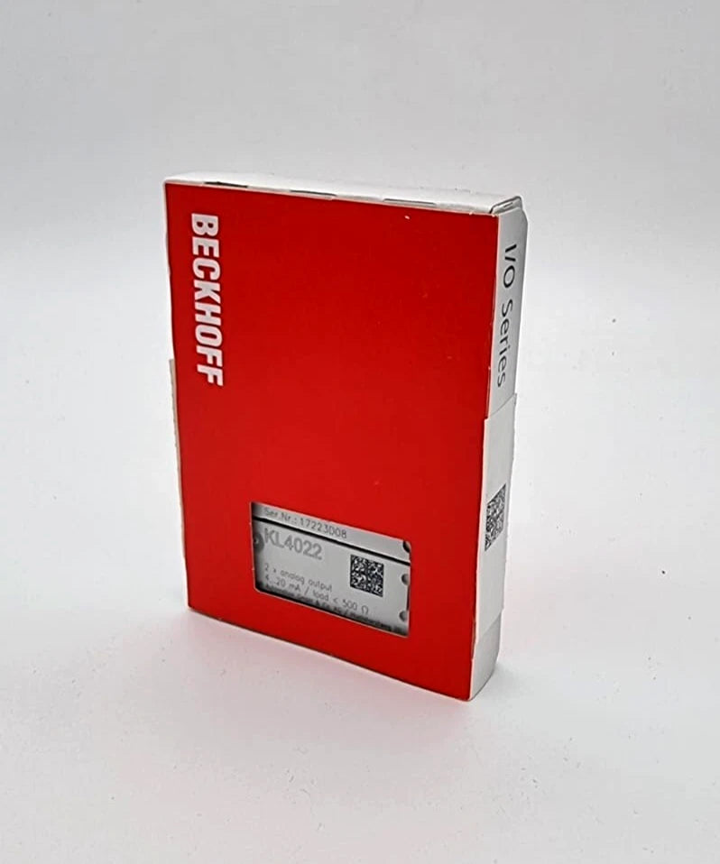 Beckhoff KL4022 Busklemme 2-Kanal-Analog-Ausgang Strom 4…20 mA | sealed in original packaging