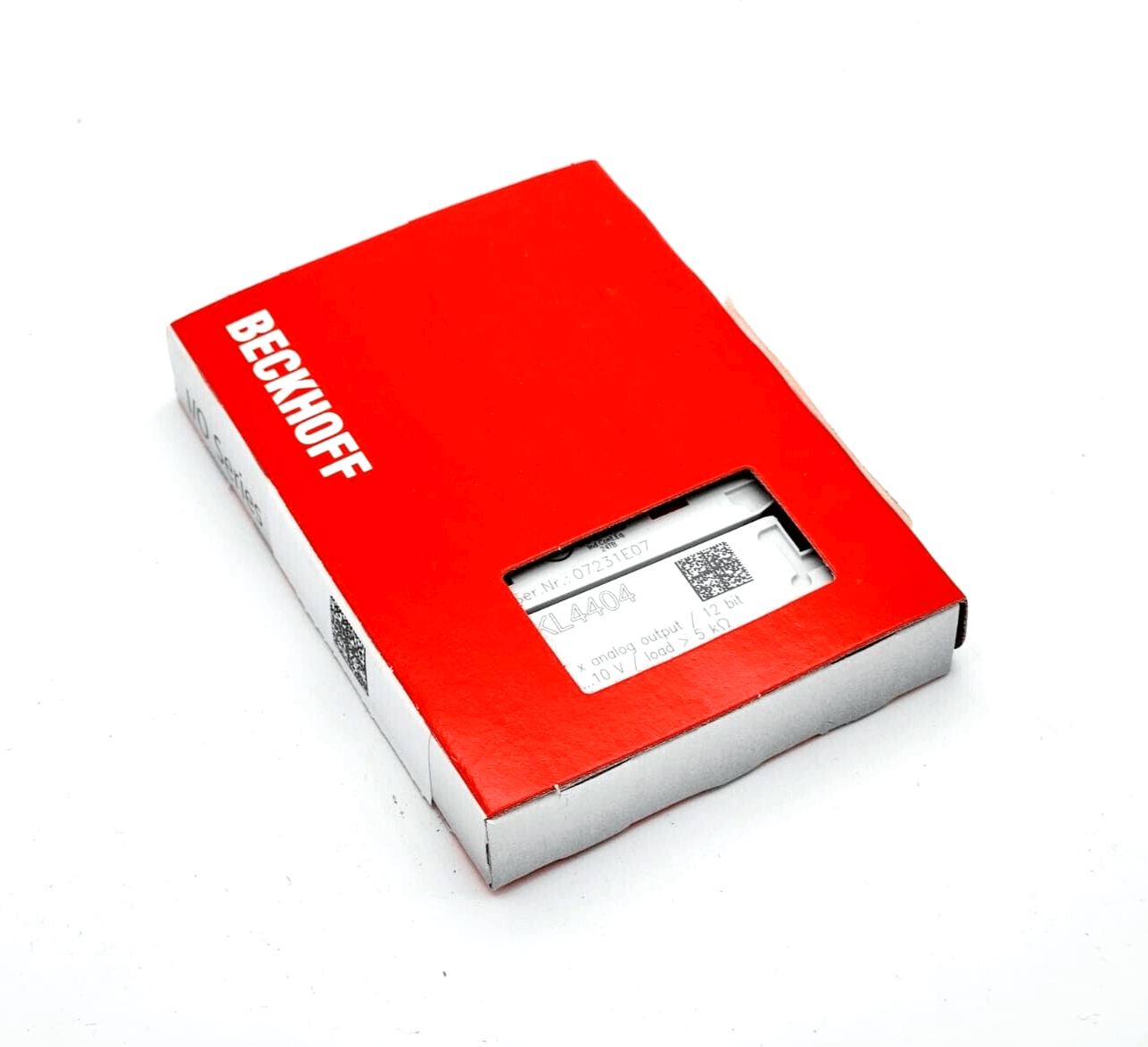 Beckhoff KL4404 Busklemme 4-Kanal-Analog-Ausgang Spannung 0…10 V | sealed in original packaging, red box.