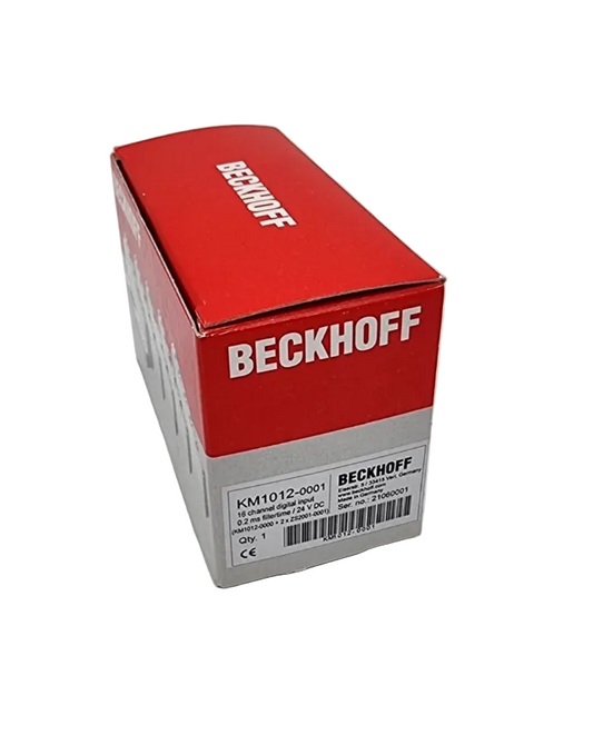 Box packaging of Beckhoff KM1012-0001 / KM1012 Busklemmenmodul 16-Kanal-Digital-Eingang 24 V DC