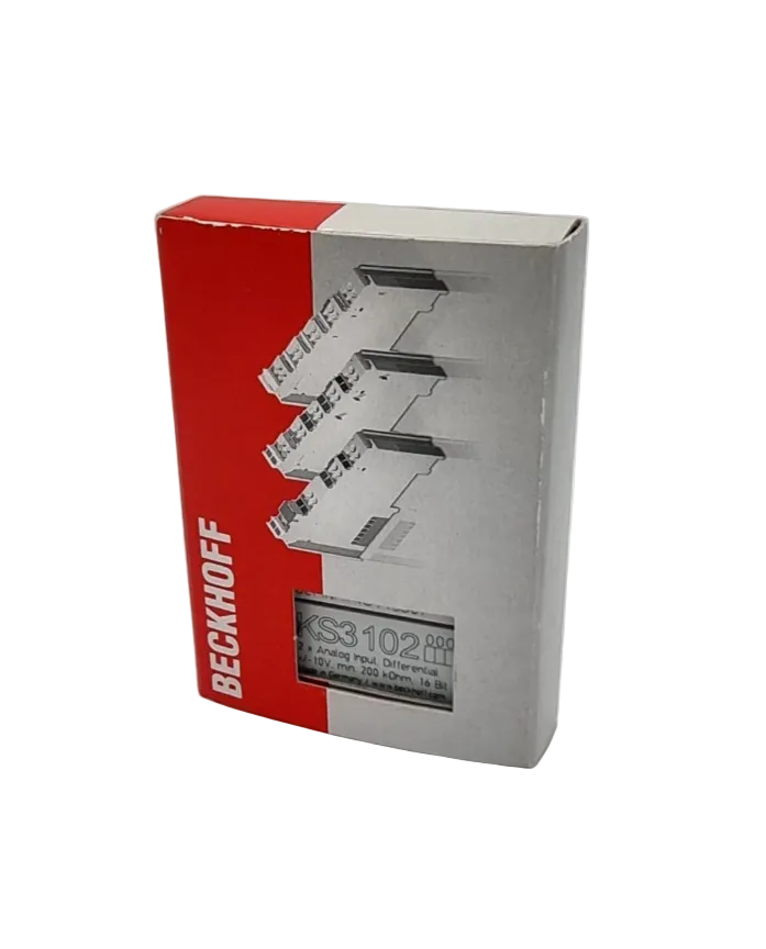 Beckhoff KS3102 Busklemme 2-Kanal-Analog-Eingang Spannung ±10 V 16 Bit in original packaging, new and sealed