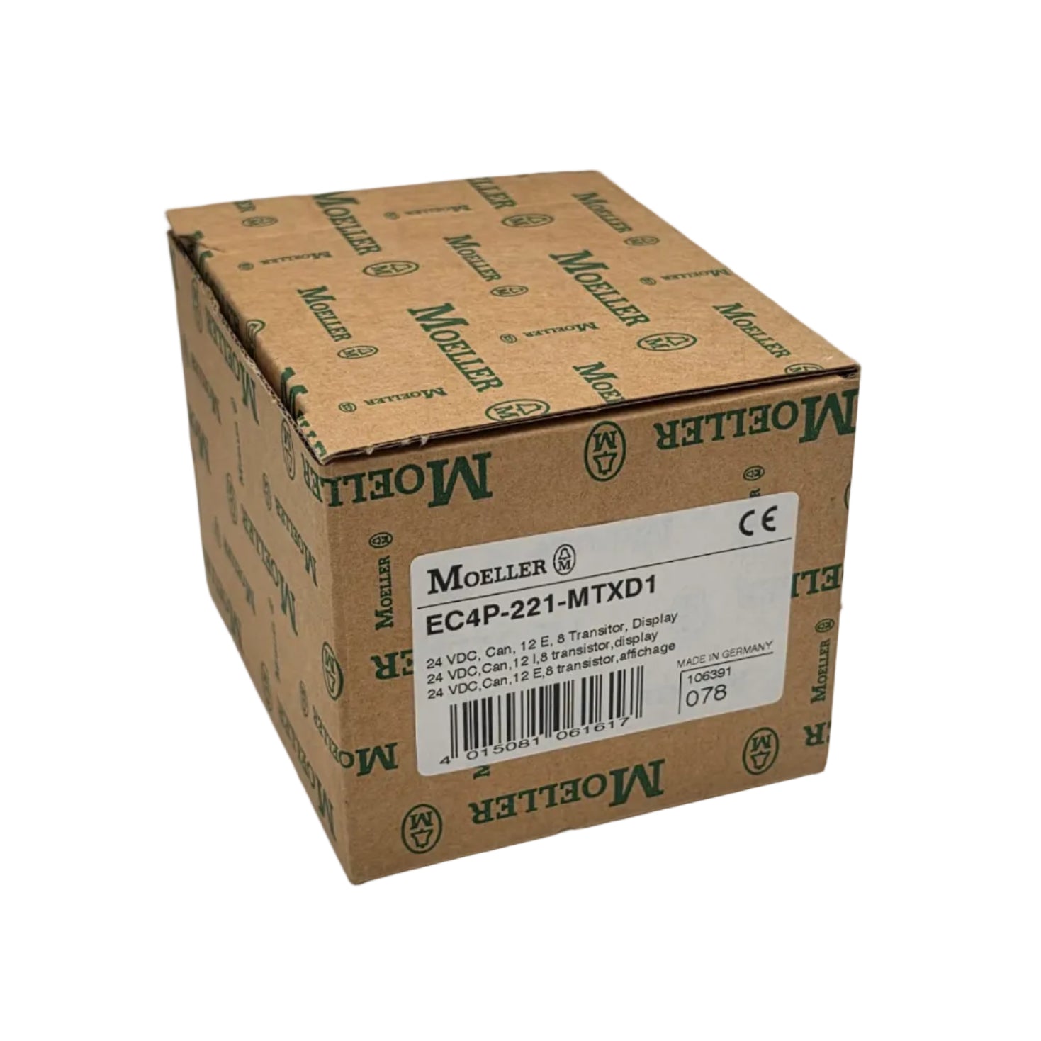 Eaton EC4P-221-MTXD1 (106391) ist eine leistungsstarke Kompakt-SPS aus der easyControl EC4P-Serie für industrielle Steuerungs- und Automatisierungsaufgaben.