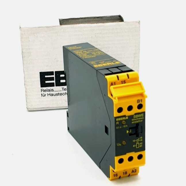 Eberle SBWE Wischrelais wird in Gebäudeinstallation, Maschinensteuerung, Beleuchtungsanlagen und anderen Anwendungen eingesetzt, bei denen ein zeitgesteuertes Schalten erforderlich ist. Es eignet sich besonders für Treppenlichtschaltungen, Fördertechnik und automatische Abschaltungen.