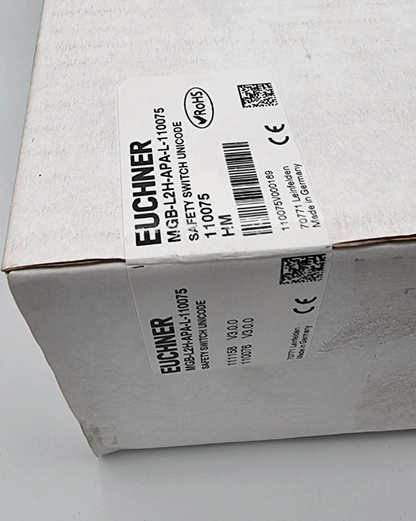Euchner MGB-L2H-APA-L-110075 ist ein Zuhalteset der MGB-L2H-Serie mit Zuhaltung durch Magnetkraft.