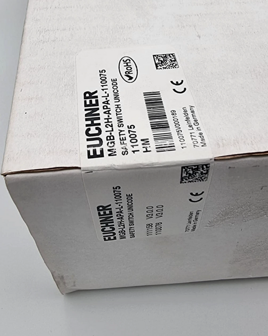 Euchner MGB-L2H-APA-L-110075 ist ein Zuhalteset der MGB-L2H-Serie mit Zuhaltung durch Magnetkraft.