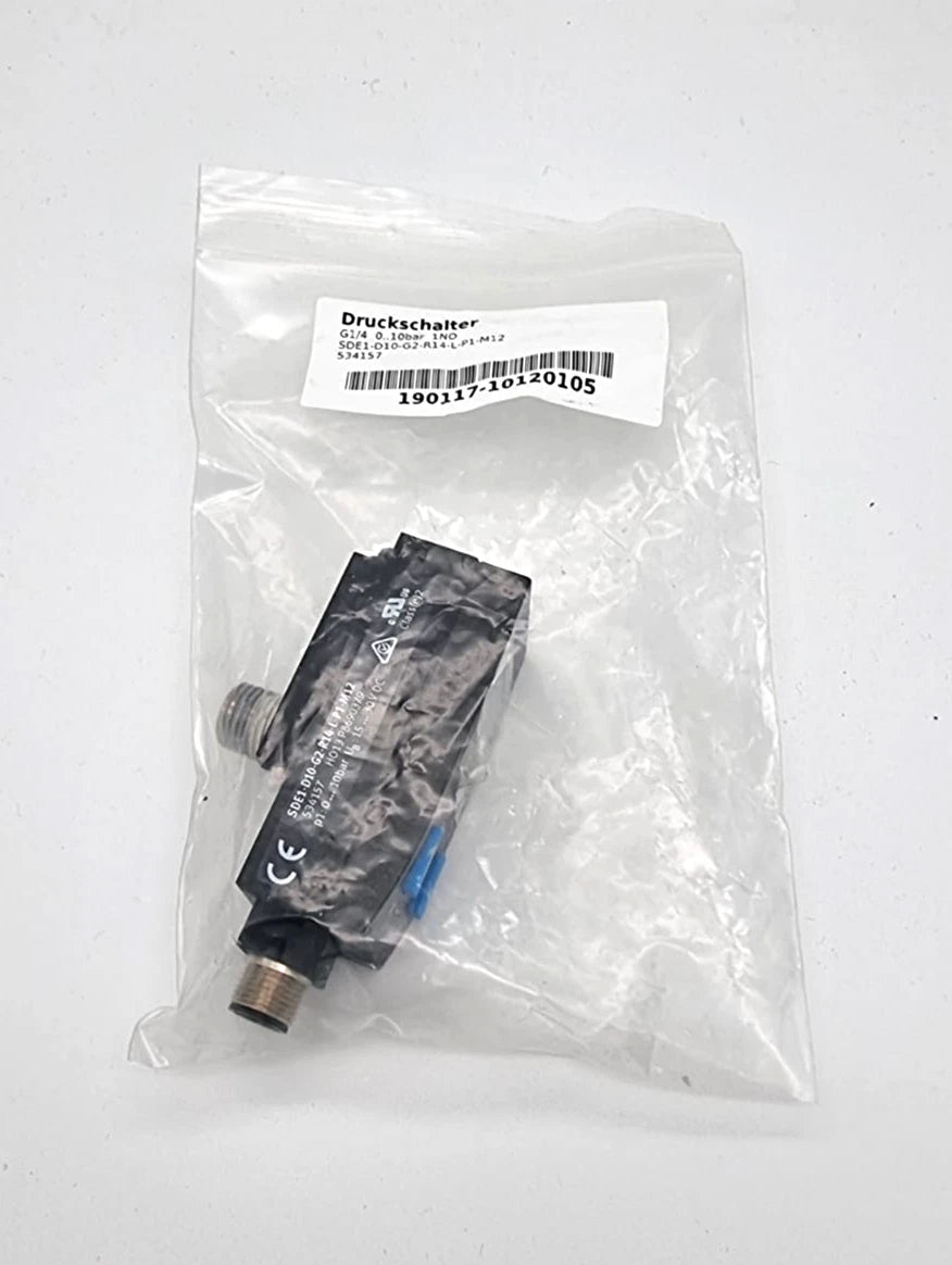 Festo 534157 SDE1-D10-G2-R14-L-P1-M12 Drucksensor mit Anzeige in Originalverpackung