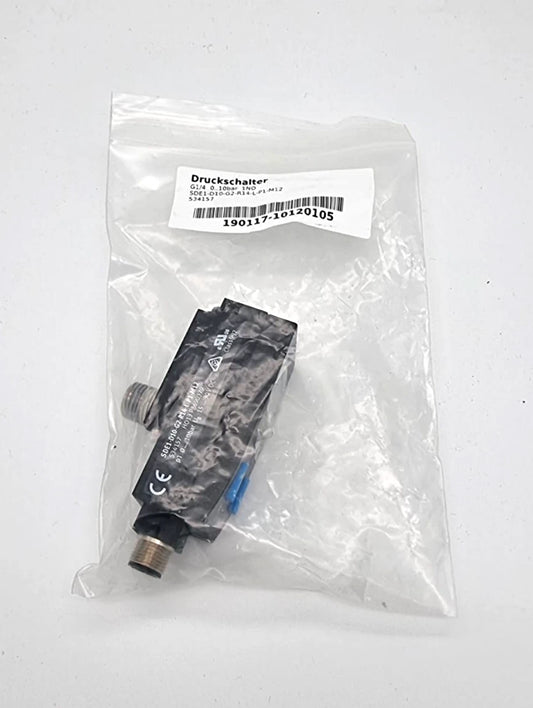 Festo 534157 SDE1-D10-G2-R14-L-P1-M12 Drucksensor mit Anzeige in Originalverpackung