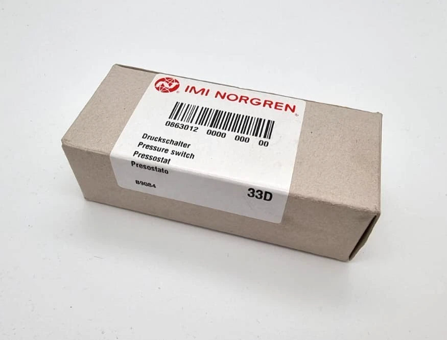 IMI Norgren 33D 0863012 Pneumatik-Druckschalter elektronisch betätigt 1 … 16 bar in Originalverpackung