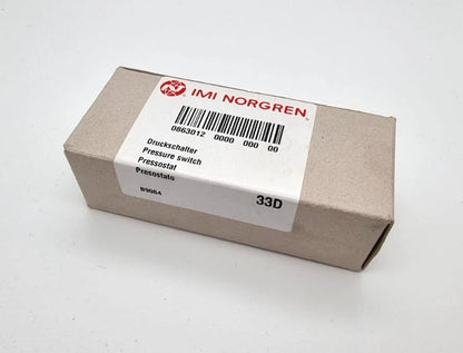 IMI Norgren 33D 0863012 Pneumatik-Druckschalter elektronisch betätigt 1 … 16 bar in Originalverpackung