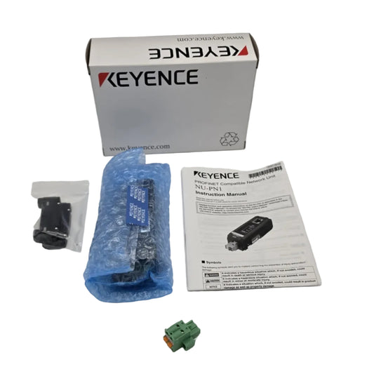 Keyence NU-PN1 ist eine leistungsstarke PROFINET-Kommunikationseinheit zur Integration von Keyence-Systemen in industrielle PROFINET-Netzwerke.