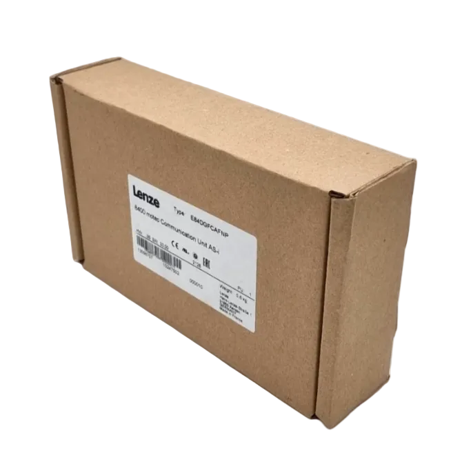 Lenze E84DGFCAFNP ist eine AS-i Kommunikations-Einheit für die modulare dezentrale Antriebstechnik der Lenze 8400 motec Baureihe.