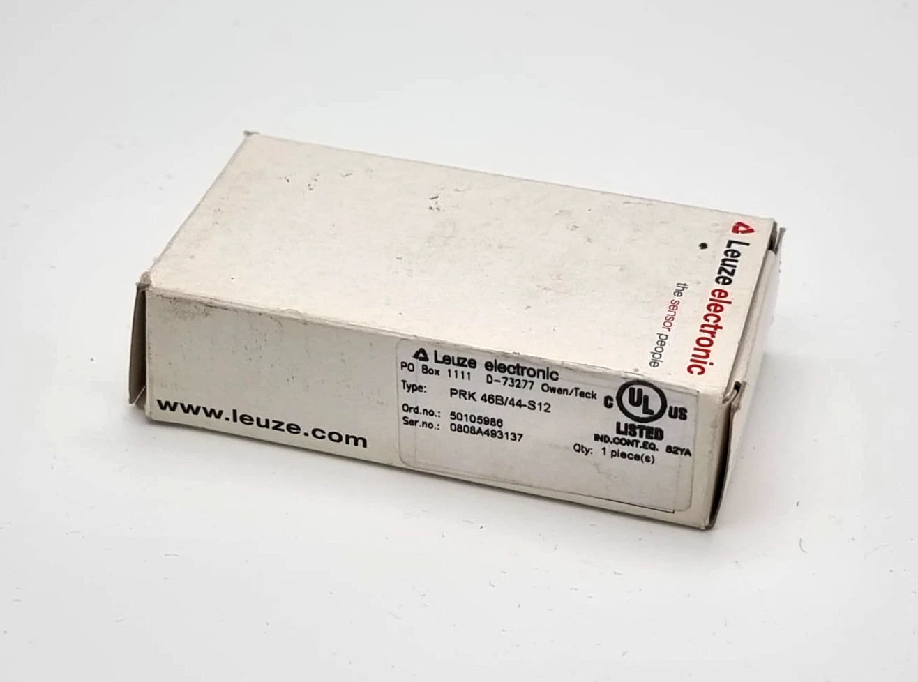 Leuze 50105986 PRK46B/44-S12 Reflexions-Lichtschranke new in original packaging