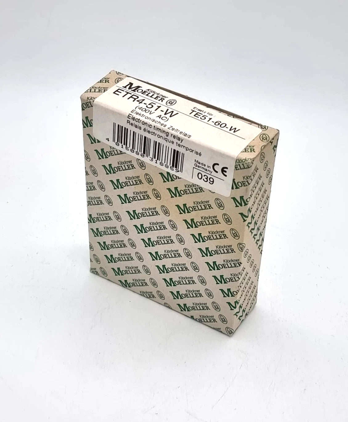 Moeller / Eaton ETR4-51-W Elektronisches Zeitrelais 400V AC in originalverpackt