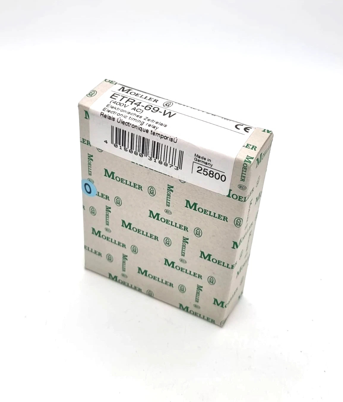 Moeller / Eaton ETR4-69-W Elektronisches Zeitrelais 400V AC neu originalverpackt mit Seriennummer und Herstellerverpackung