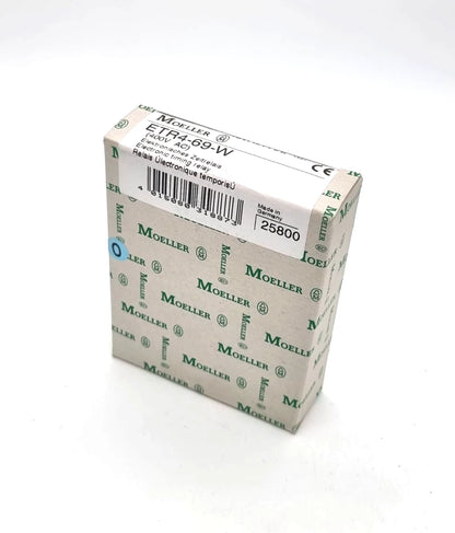 Moeller / Eaton ETR4-69-W Elektronisches Zeitrelais 400V AC neu originalverpackt mit Seriennummer und Herstellerverpackung