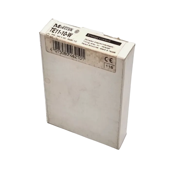 Moeller / Eaton TE11-10-W Zeitrelais ansprechverzögert 0,5...10s 346...440V AC product packaging