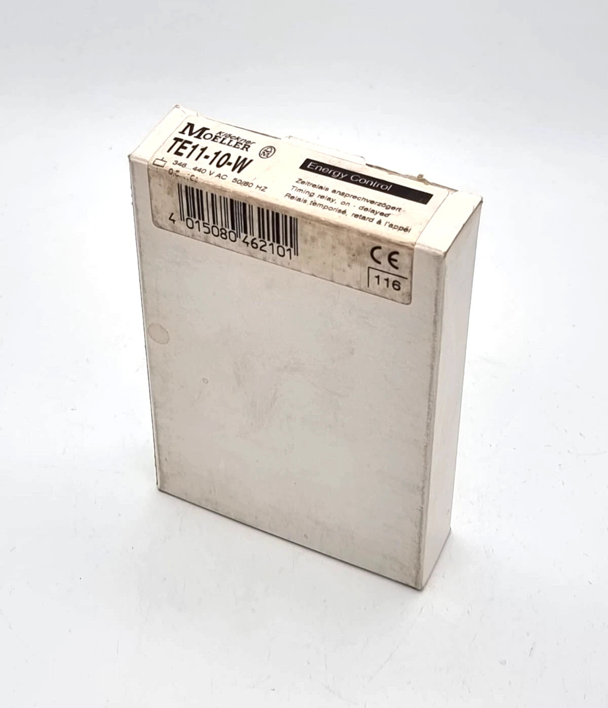 Moeller / Eaton TE11-10-W Zeitrelais ansprechverzögert 0,5...10s 346...440V AC product packaging