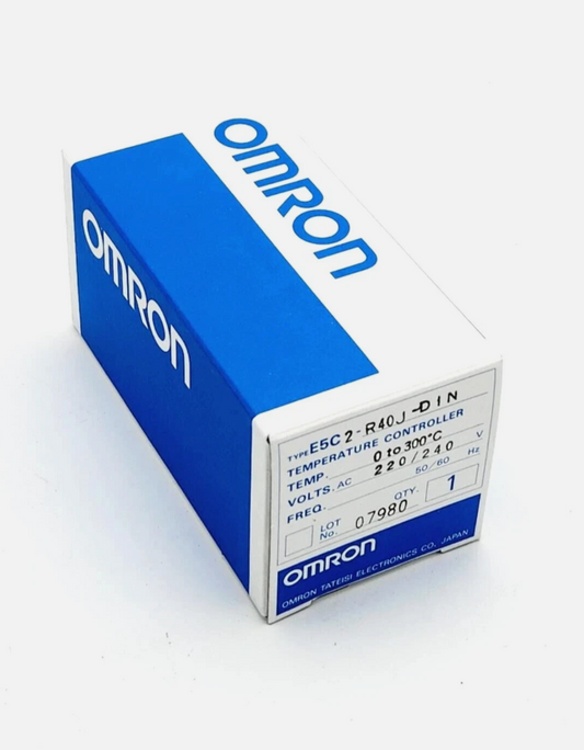 Omron E5C2-R40J-DIN Temperatur-Controller wird zur Regelung und Überwachung von Temperaturen eingesetzt. 