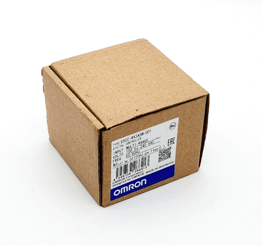 Omron E5CC-RX3A5M-001 Temperaturregler, 1/16 DIN (48x48 mm), 1 Relaisausgang packaging box