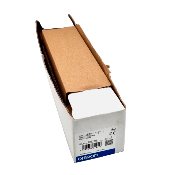 Omron SRT2-ID16T-1 Remote I/O Modul 16-kanaliger Digitaleingang 24V DC ist perfekt für dezentrale I/O-Erweiterungen in Omron-Automatisierungssystemen 
