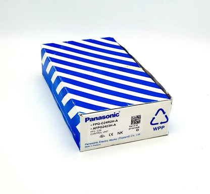 Box of Panasonic FPG-C24R2H-A Control Unit AFPG2423H-A Kompakt-SPS, new in original packaging with model details visible.